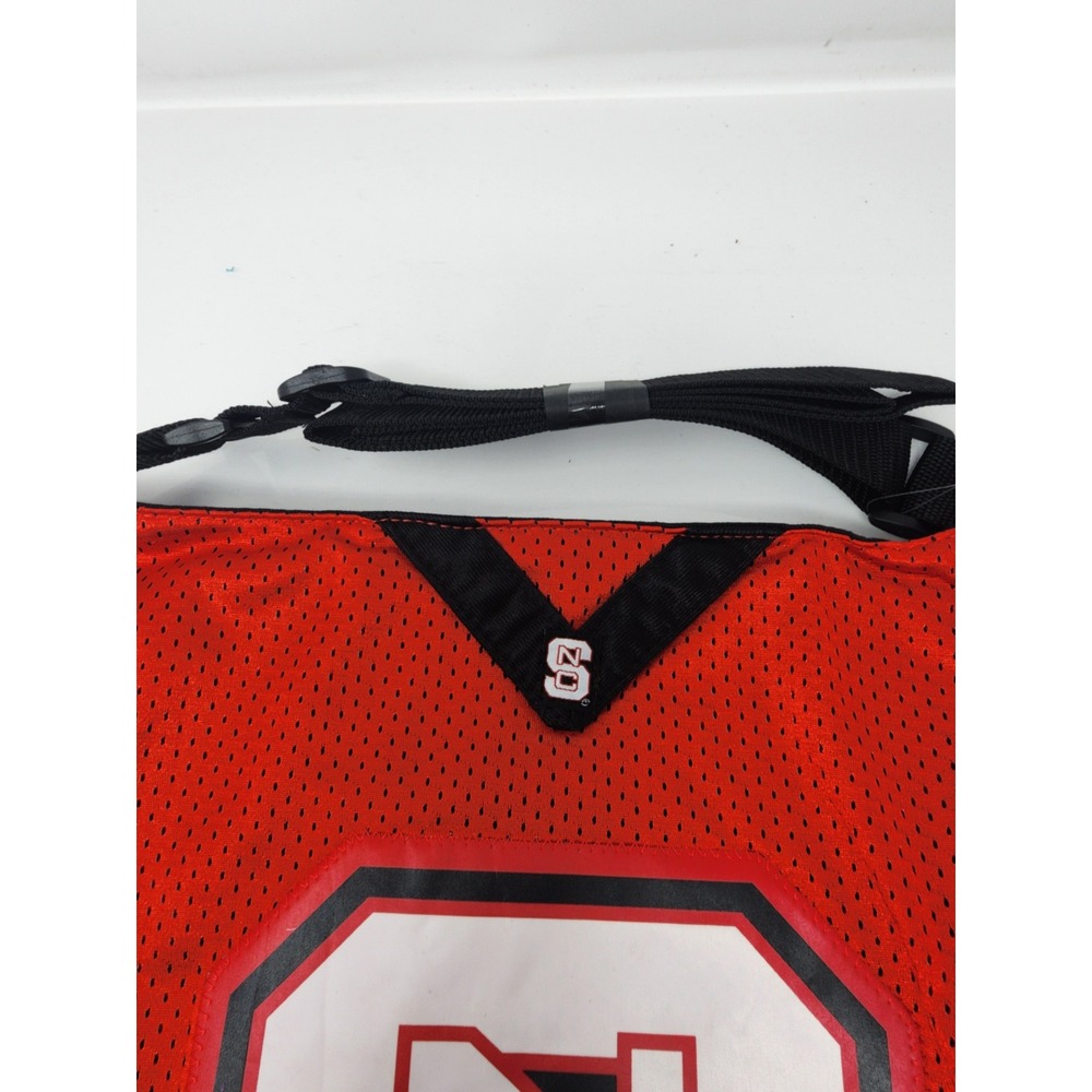 NCAA Womens MVP Jersey Tote North Carolina State Red Poly Blend Casual Size One - Picture 3 of 9